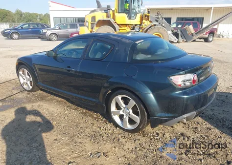 2004 Mazda Rx-8 6 Speed Manual из США, поврежденный, VIN JM1FE173940137087